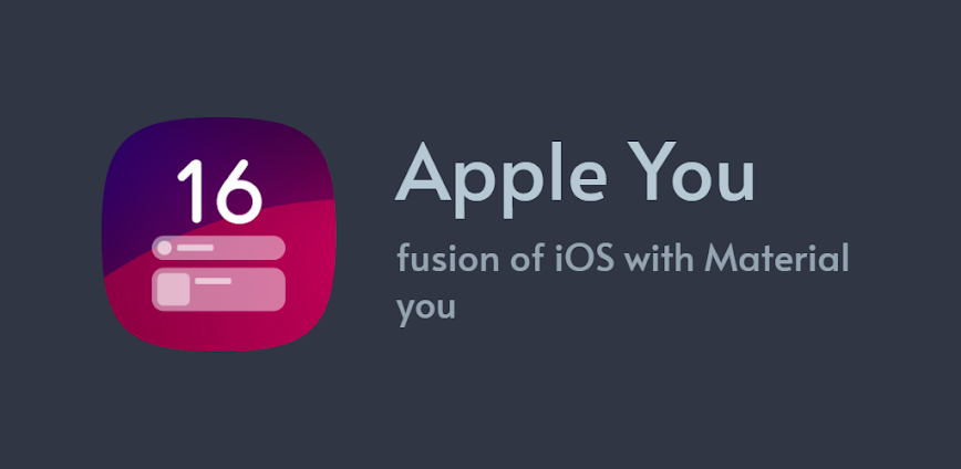 Apple You for KLWP background